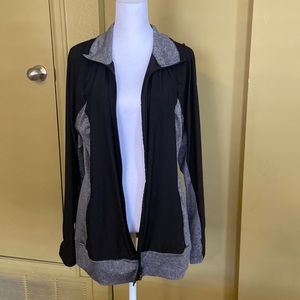 RBX Black/Gray Athletic Jacket - Size L